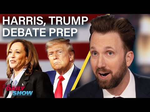 卡馬拉和特朗普準備辯論、切尼的支持以及泳池中的 JD Vance | 每日秀 (Kamala & Trump Prepare to Debate, Cheney's Endorsement & JD Vance in the Pool | The Daily Show)