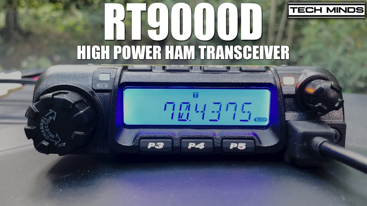 Retevis RT9000D High Power Transceiver 4/2/1.25/70cm