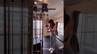 モデル リポーター 的場絢香 ジム トレーニング動画 #shorts