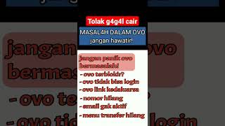 Download lagu ovo terblokir banyak kendala eror terus #solusiovo mp3