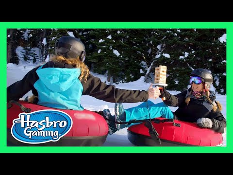 Jenga Pass Challenge Game | Hasbro Gaming | Toys Commercials