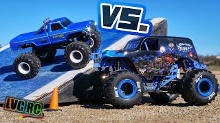 Losi Mini LMT vs. FMS Smasher V2