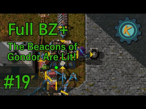 Factorio Full BZ+ #19 - Beacons Are The Best!