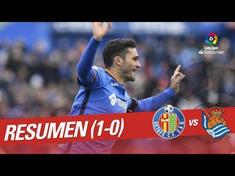 Resumen de Getafe CF vs Real Sociedad (1-0)