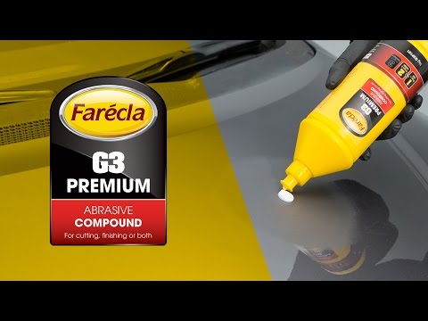 Farécla G3 Premium Abrasive Compound with 8" Applicator Pads - How to Use