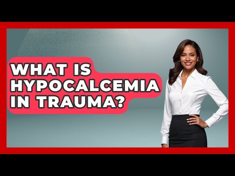 What Is Hypocalcemia In Trauma? - First Response Medicine