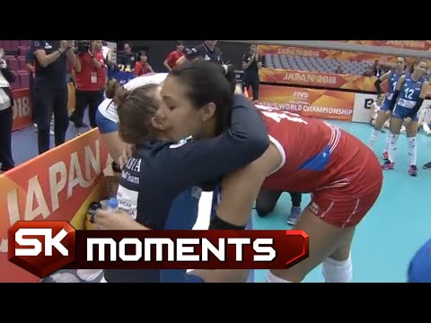 Portorikanke rasplakale teško povređenu odbojkašicu Srbije Bojanu Milenković | SPORT KLUB Odbojka