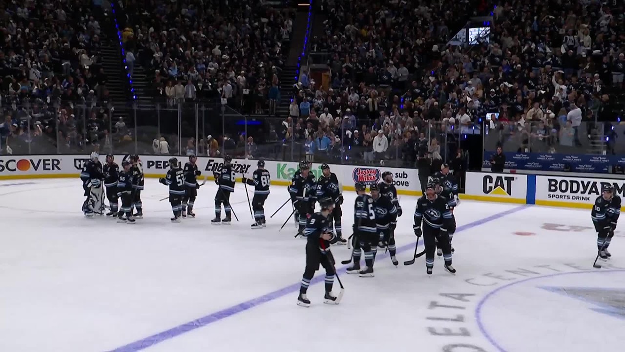 TUSKS UP! Utah Mammoth win first ever home playoff game!