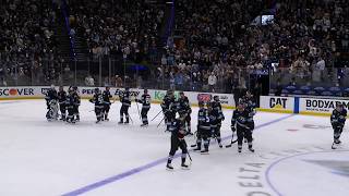 TUSKS UP! Utah Mammoth win first ever home playoff game!