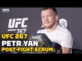 Petr Yan's Son Attends Presser As He Reflects on UFC 267 Title Win | UFC 267 | MMA Fighting