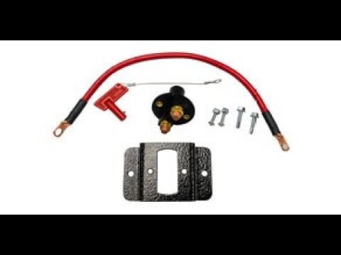 How to install Demco's battery disconnect switch