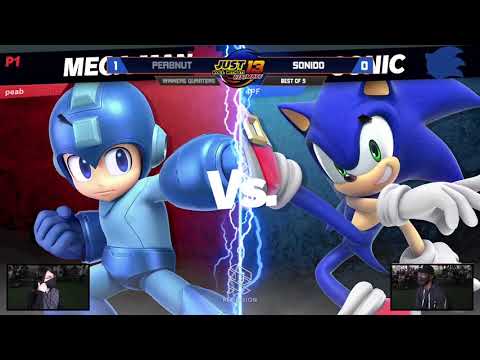 JRWI13- Peabnut (Megaman) Vs. Sonido (Sonic) - Winners Quarters