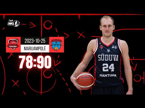 2023-10-25 Sūduva-Mantinga - Jurbarkas-Karys 78:90 (santrauka)