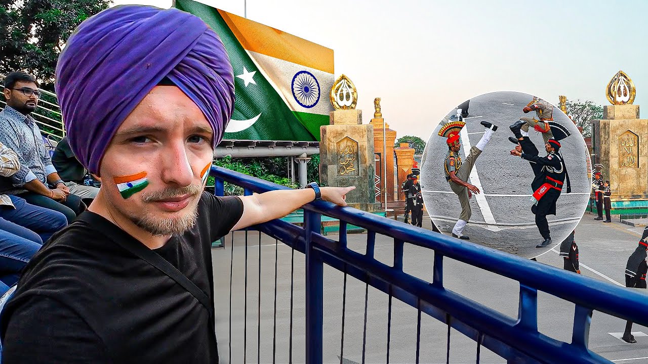 The WORLD'S MOST BIZARRE BORDER - Pakistan/India 🇵🇰🇮🇳