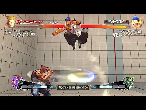 USF4 - CL.Shindoru (Yun) vs KS | Aerorockman (Guile) 1/2
