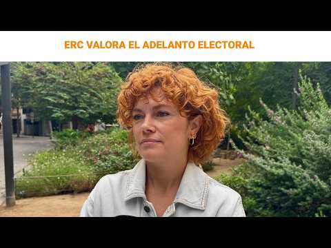 Esquerra Republicana sobre el adelanto electoral : «total frivolidad» | RTVE Noticias