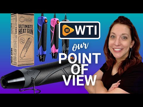 Heat Gun for Crafting - WTI product video review