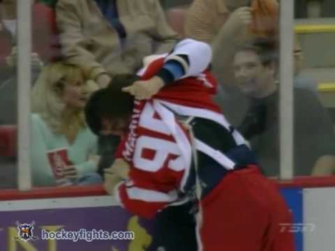 Steve Staios vs Danil Markov Nov 8, 2006