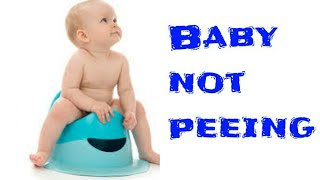 Useful tip if Baby not passed urine for long time/