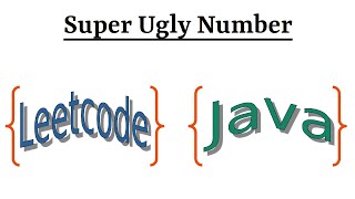 YouTube video 'Leetcode Question 313 "Super Ugly Number" in Java'