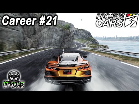 Project CARS 3 Championship with Corvette C8 Stingray /CAREER P21 | Thrustmaster, Th8a