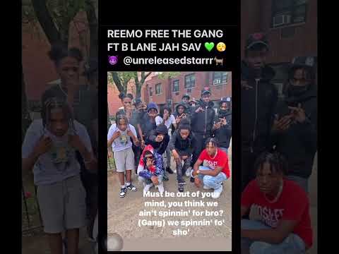 REEMO FREE THE GANG FT B LANE JAH SAV FULL SONG HIT ME UP U WANT @unreleasedstarrr🐐