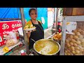Ahmedabad Hardworking Lady Selling Ragda Panipuri With 5 Different Flavours Of Water Rs 30 Only