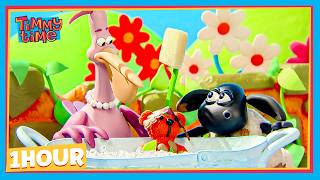 SPLISH SPLASH! TIME FOR A DIRTY TEDDY WASH! 🧽🧸 | Timmy & Friends