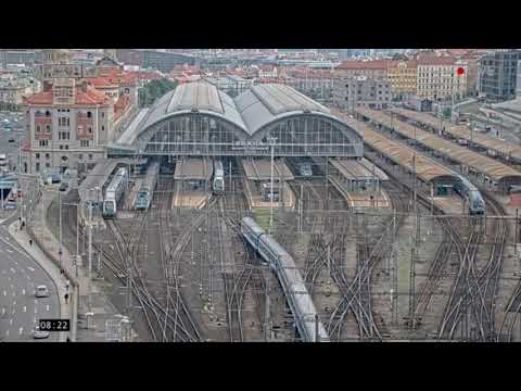 Staniční hlášení Praha hl.n.+ Odklon směr Benešov +Zvýšení zpoždění a zrušení vlaku R 730, 19.7. 2/2