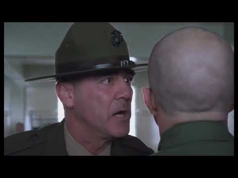 Full Metal Jacket Opening Scene