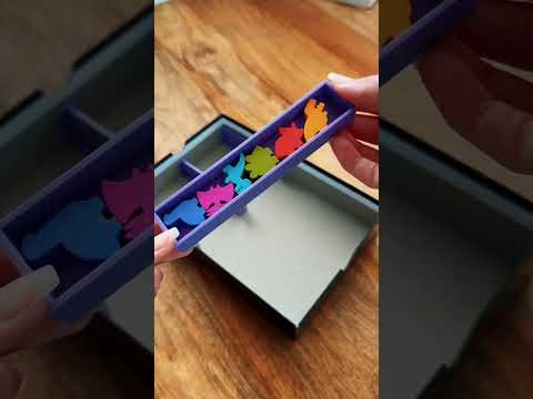 Happy Little Dinosaurs Unboxing | 3d printed storage for game and expansions #boardgames #unboxing