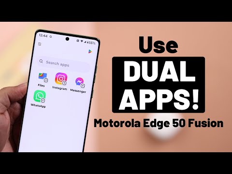Moto Edge: How to Use Dual Apps on Motorola!