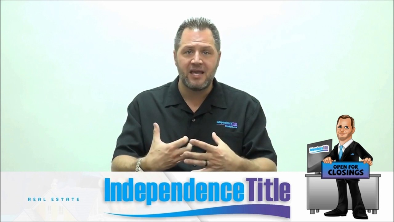 How to Read a Marked-up Title Commitment - Independence Title