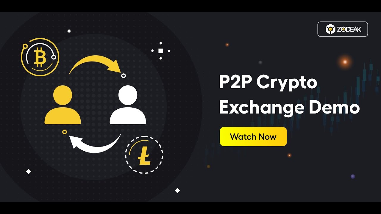 P2P Cryptocurrency Exchange Script Demo - Zodeak