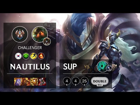 Nautilus Support vs Thresh - KR Challenger Patch 11.24