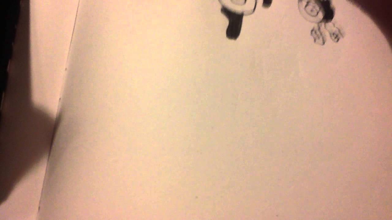 FNAF 3 drawing of golden Bonnie