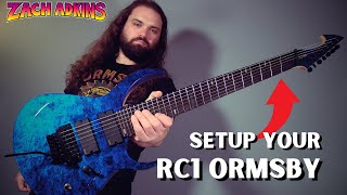 Video thumbnail for How to Properly Setup Your Ormsby RC One Guitar | Floyd Balance Tutorial by Zach Adkins
