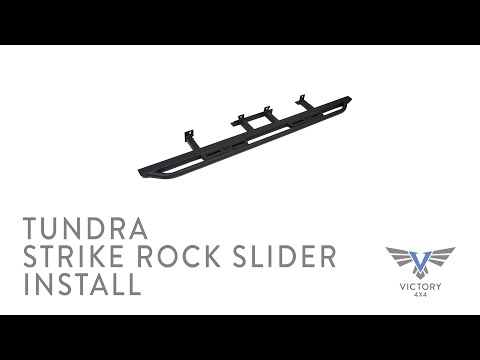 Tundra Rock Slider / Step Install