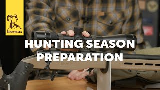 Hunting Season Preparation