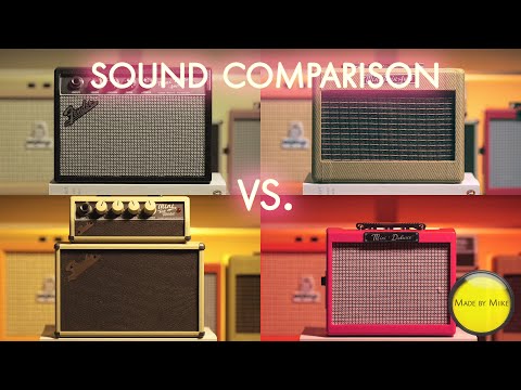 FENDER MINI '65 vs. FENDER MINI '57 vs. FENDER MINI TONEMASTER vs. FENDER MINI DELUXE