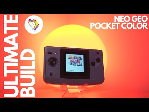 EASIEST way to make the ULTIMATE Neo Geo Pocket Color!  Backlit LCD Mod Kit from Console5!