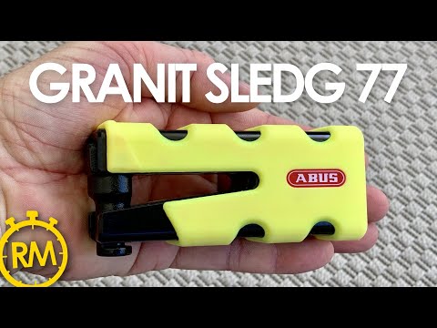Abus Granit 460 U-lock dviratis užraktas su laikikliu