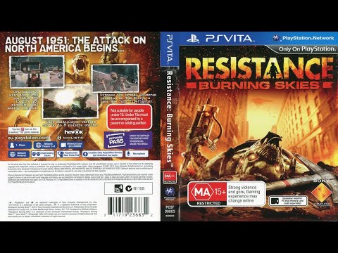 Resistance: Burning Skies (2012) - Full Gameplay | PSVITA |  UHD | 4K |