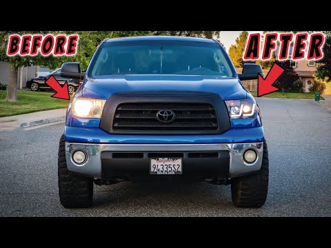 NEW Headlights for the Tundra ! EASY TO INSTALL DIY | Najar Offroad