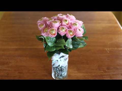 How To Make A Chocolate Flower Bouquet!