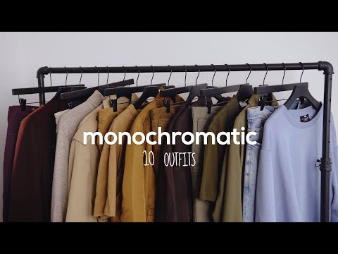 Styling 10 Monochromatic Outfits for Men | Fashion Inspiration