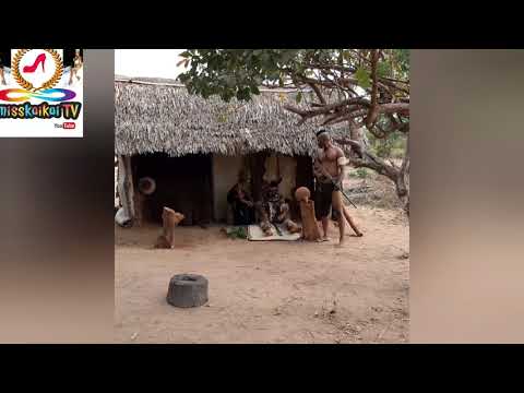 Regina Daniels and Rebecca (MissKoikoi) on this epic movie set of PRINCESS OF ZAKUNGA.