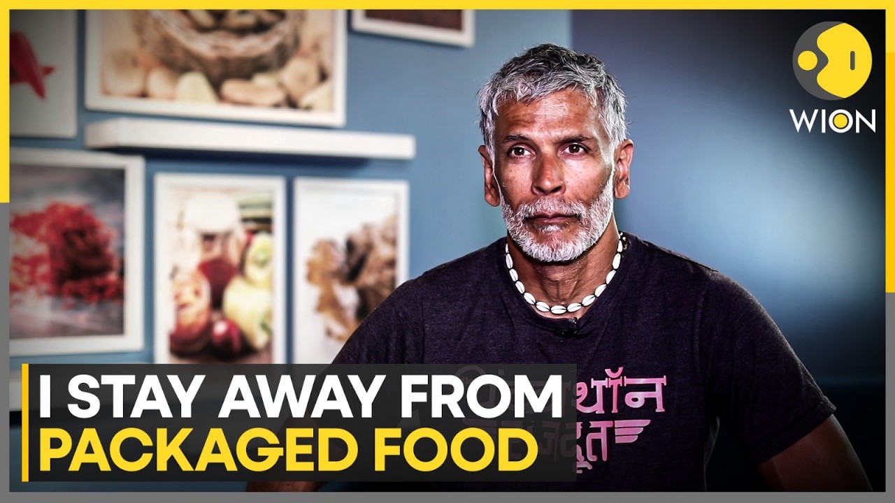 Milind Soman: I Don't Go to the Gym, I Run, Swim, & Cycle | WION News