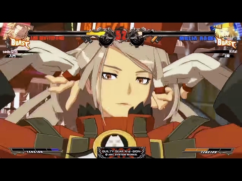 【ps4 GUILTY GEAR Xrd -SIGN-】MILLIA vs LEO