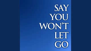 Say You Won&#39;t Let Go